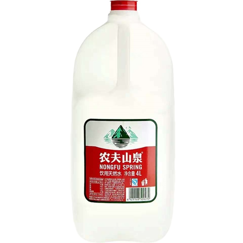 农夫山泉 饮用水 饮用天然水 4L*4桶/箱装