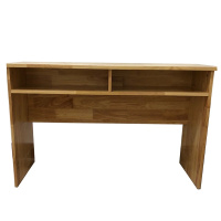 百昌(BAICHANG) 清水漆实木公寓办公书桌 1.2*0.4*0.76m