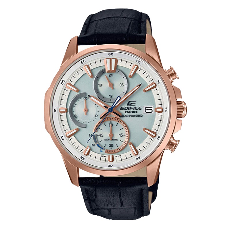 CASIO卡西欧 石英表 男 EDIFICE系列日韩品牌休闲商务男士手表EFB-610SBL-7A