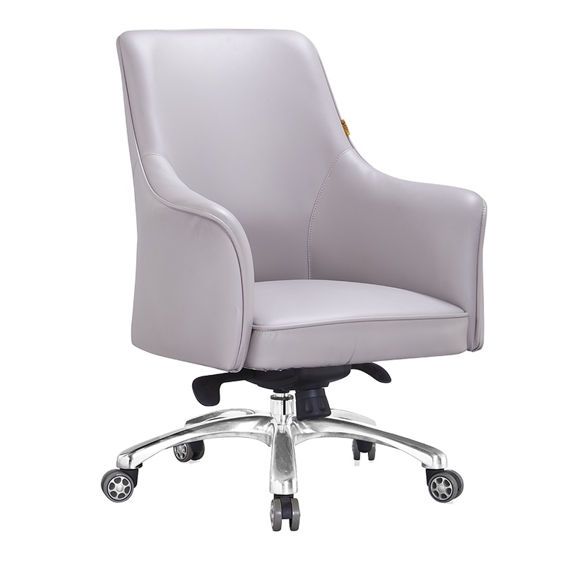 东港家具 S-8250B 电脑椅会议椅家用办公椅子人体工学椅升降转椅休闲会议椅座椅皮料颜色可定制