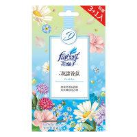 Farcent花仙子衣物香氛袋花漾茉莉组合装特惠10g*6袋赠2袋易携挂小袋装持久留香衣物衣柜皮包车内室内香薰空气清新剂