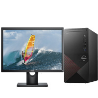 戴尔(DELL)成就3881 全新英特尔® 十代处理器 商用办公 家用娱乐 台式机电脑 19.5英寸屏定制(Intel i5-10400F 12GB 1T+256G 2G独显)