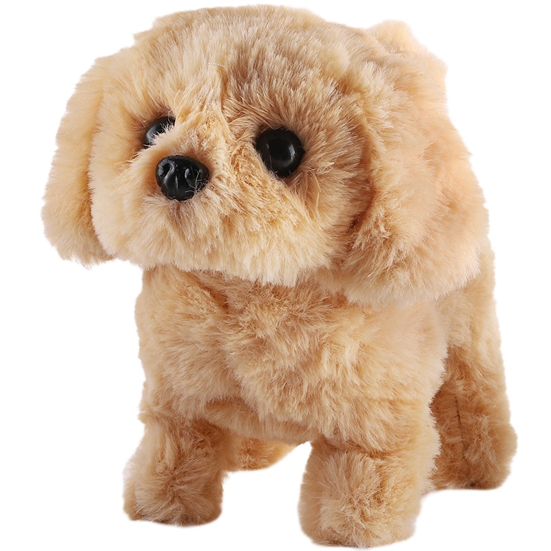 会跑的宝宝玩具狗狗电动仿真毛绒会动的电子小狗会走路会叫的宠物 [配电池]拉布拉多 会走路会叫会摇尾巴+送螺丝刀