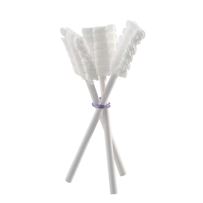 AING爱音婴儿口腔清洁器 0-3岁宝宝一次性纯棉口腔清洁婴童牙刷纱布棉刷洗舌苔纱布神器