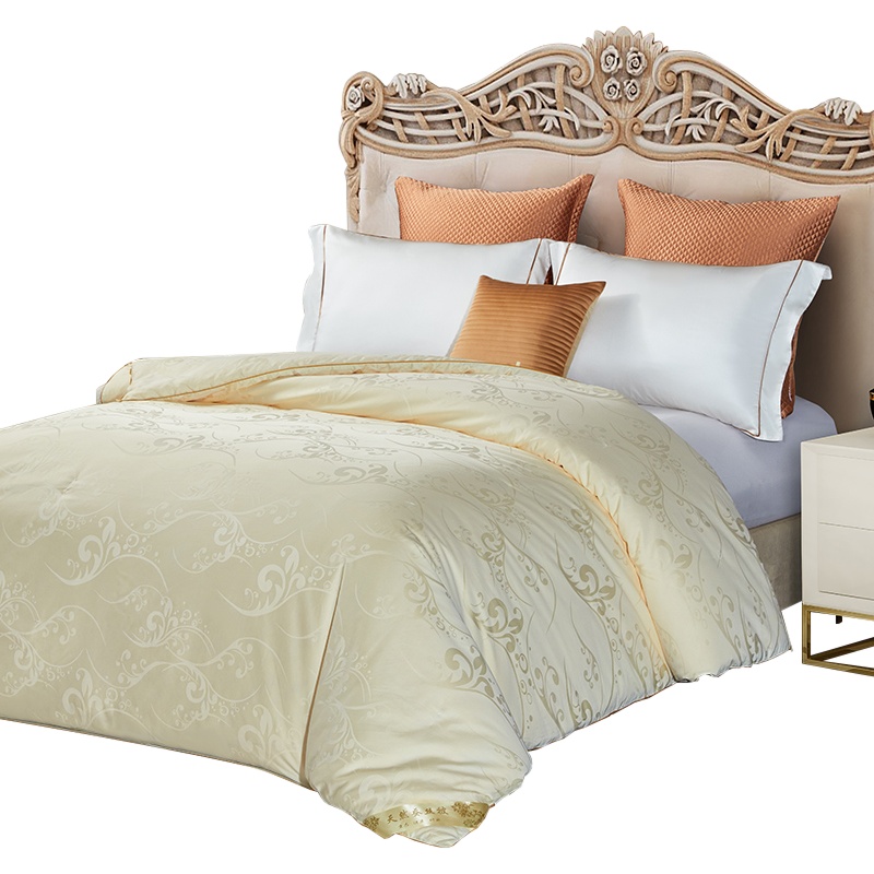 丝煌双宫黄金茧蚕丝被100%桑蚕长丝被手工春秋被保暖冬被子母被芯