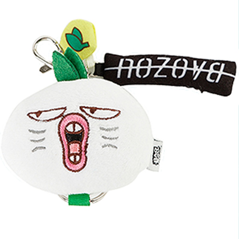 暴走漫画 王尼玛毛绒钥匙挂件 斜眼