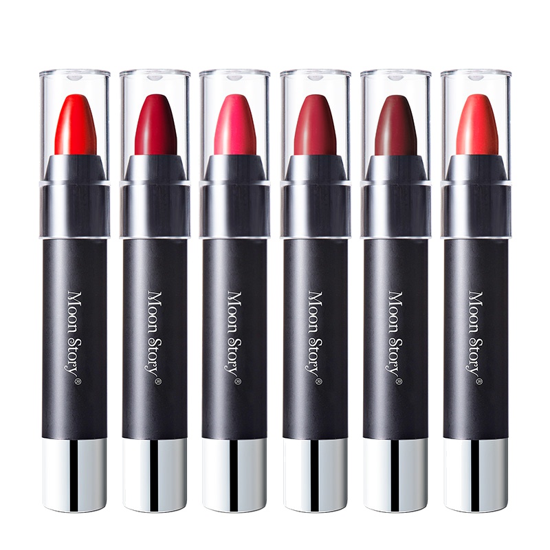 萌黛儿口红女持久保湿不脱色韩国防水正品学生款可爱豆沙红唇膏笔