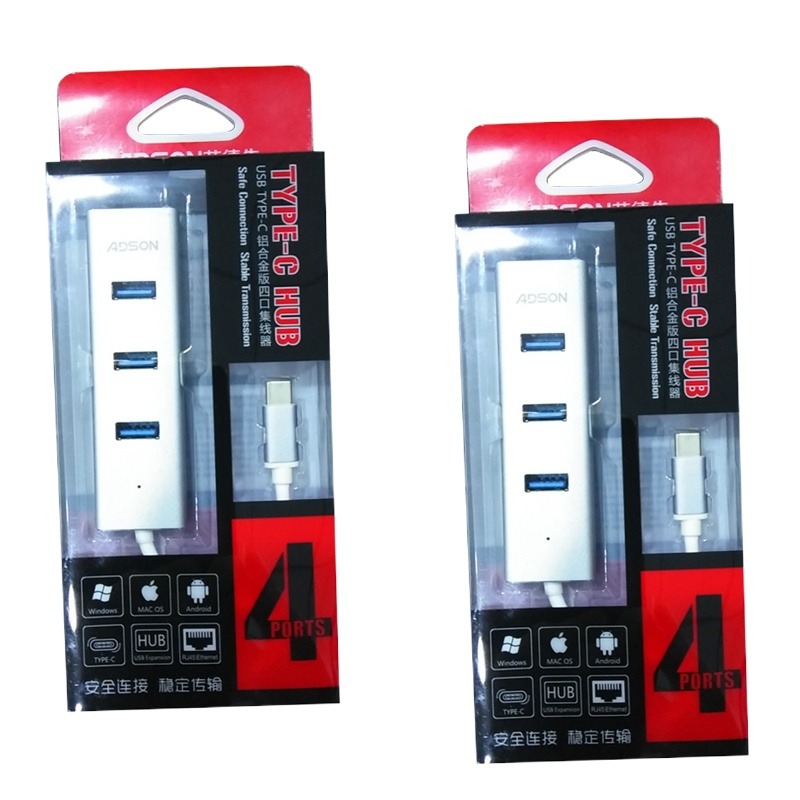 ADSON 110226 Type-c 4port USB3.0 HUB