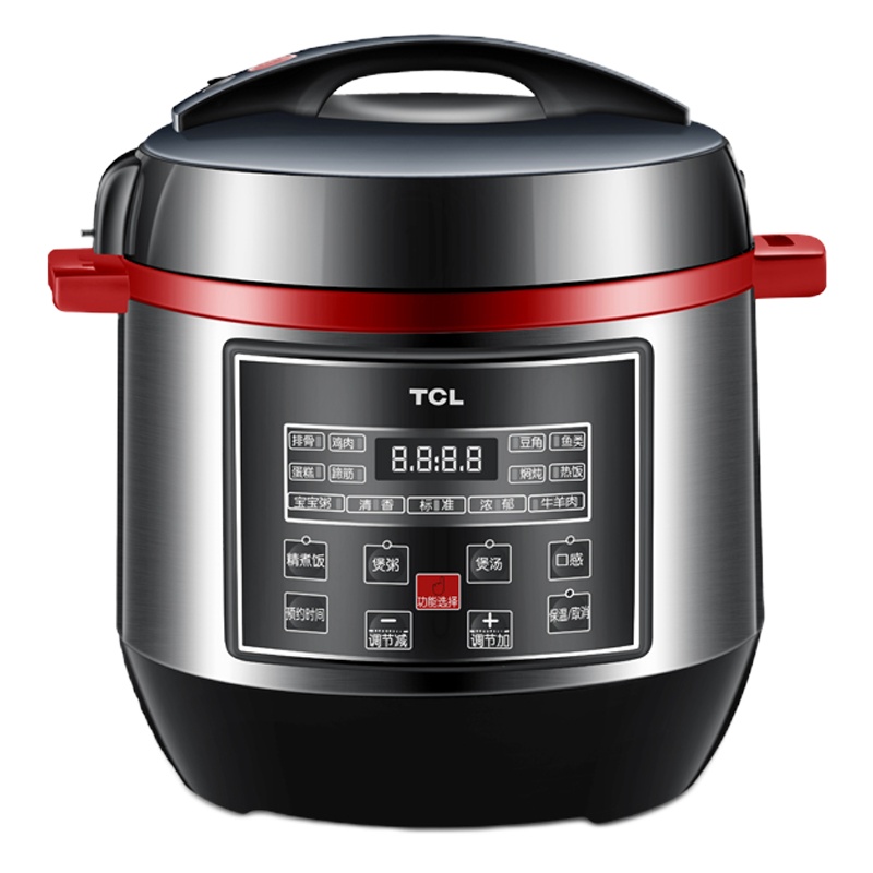 TCL 墨玉电压力锅 TL-JM0509D电压力锅