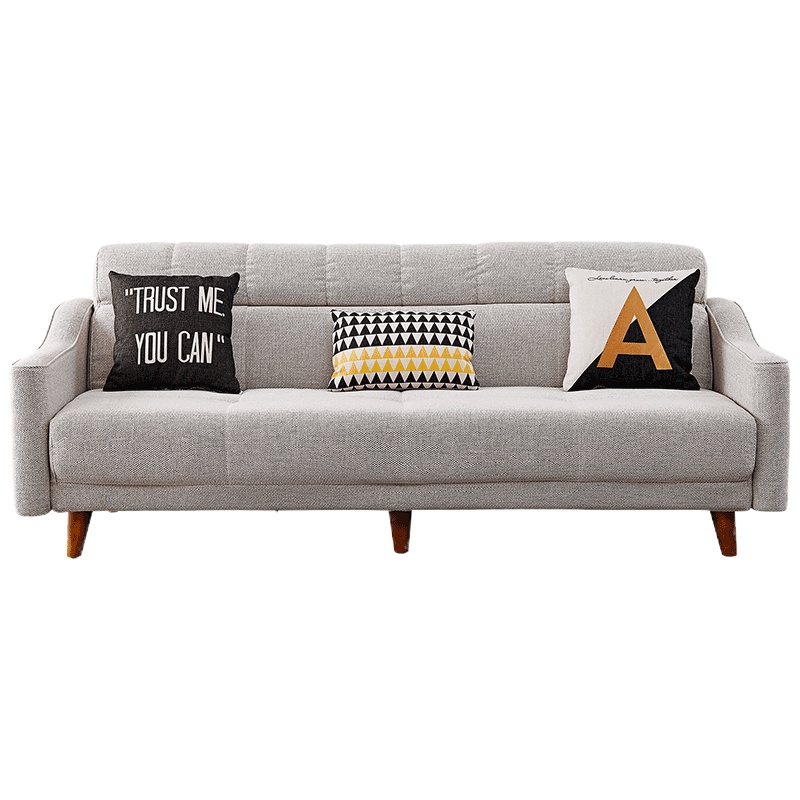 全友家居 北欧小户型多功能布艺组合沙发客厅沙发床沙发