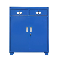 [一鹏]带锁工具柜抽屉柜矮柜储物柜文件柜铁皮柜办公柜子档案资料柜