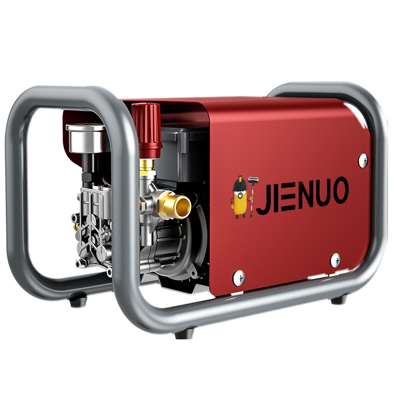 杰诺家用洗车机多功能便携式高压清洗机商用工业大功率泡沫水泵全自动汽车高压水枪 实用版 自吸两用