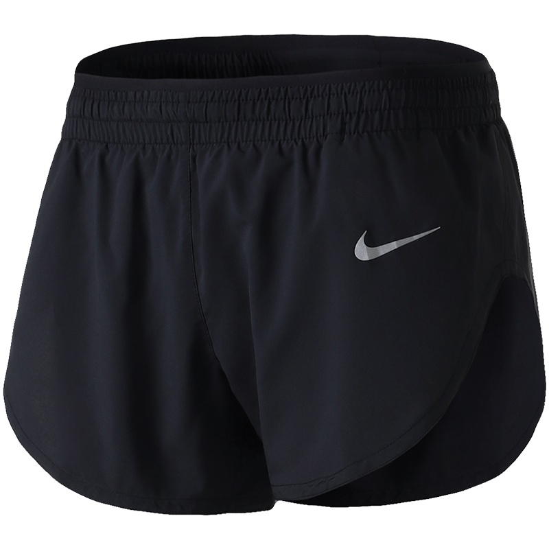 NIKE耐克女裤运动短裤夏季机织健身休闲运动裤AA2020 L AA2020-010黑+反射银