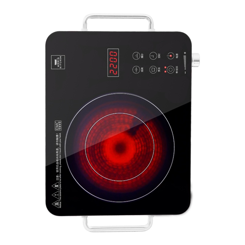 World Kitchen康宁空气炸锅4L大容量小灯泡家用玻璃可视化多功能电炸锅不沾易清洗