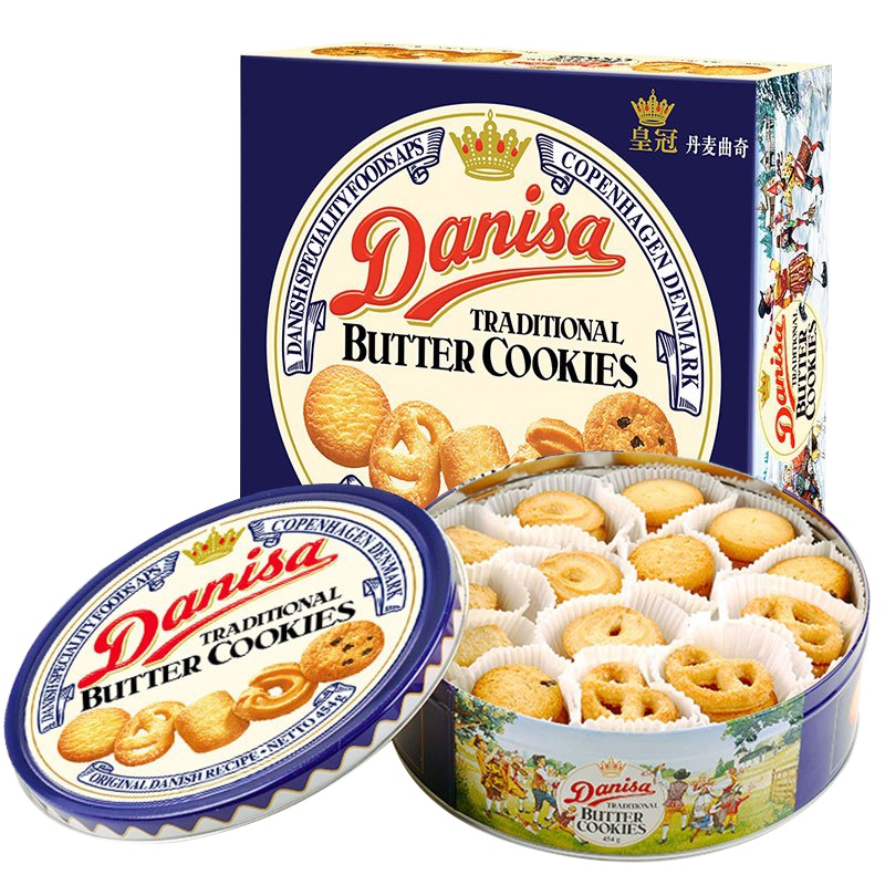 皇冠丹麦曲奇饼干454g