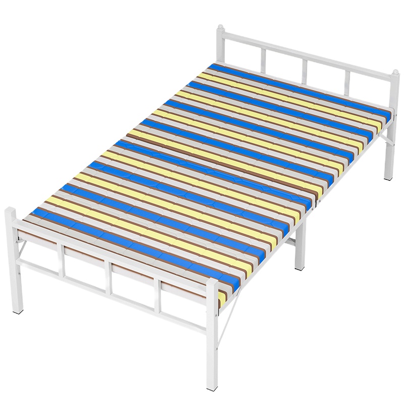 折叠床单人办公室简易午休双人便携1.2米硬板床多功能家用午睡床折叠床工地守护床看护床宿命单人床