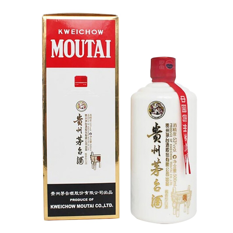 茅台 贵州茅台酒 豫鼎中原 53度 500ml 酱香型白酒