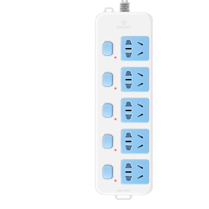 LTSM 公牛(BULL)GN-316 插座/插线板/插排/排插/接线板/拖线板 5位分控全长1.8米