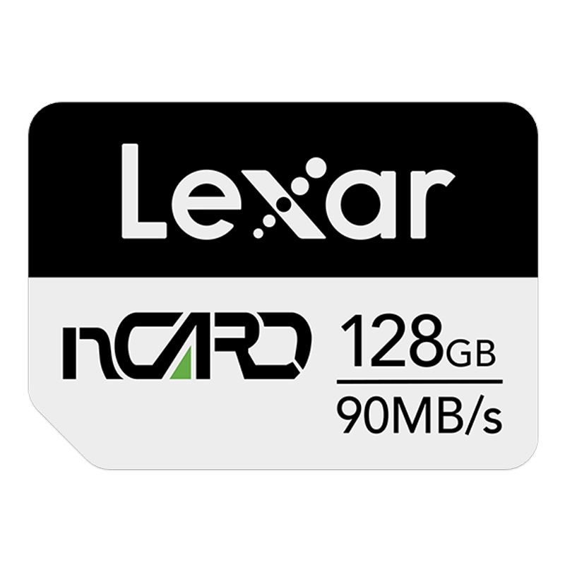 雷克沙(Lexar)128GB 华为荣耀手机专用内存卡 nCARD (NM存储卡) s非TF卡+NM卡读卡器