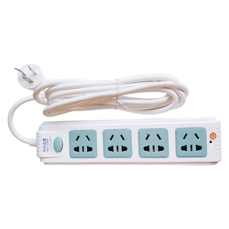 玛尼 MTS-A445 四位一开带线排插 1.8米（新国标－儿童保护门）