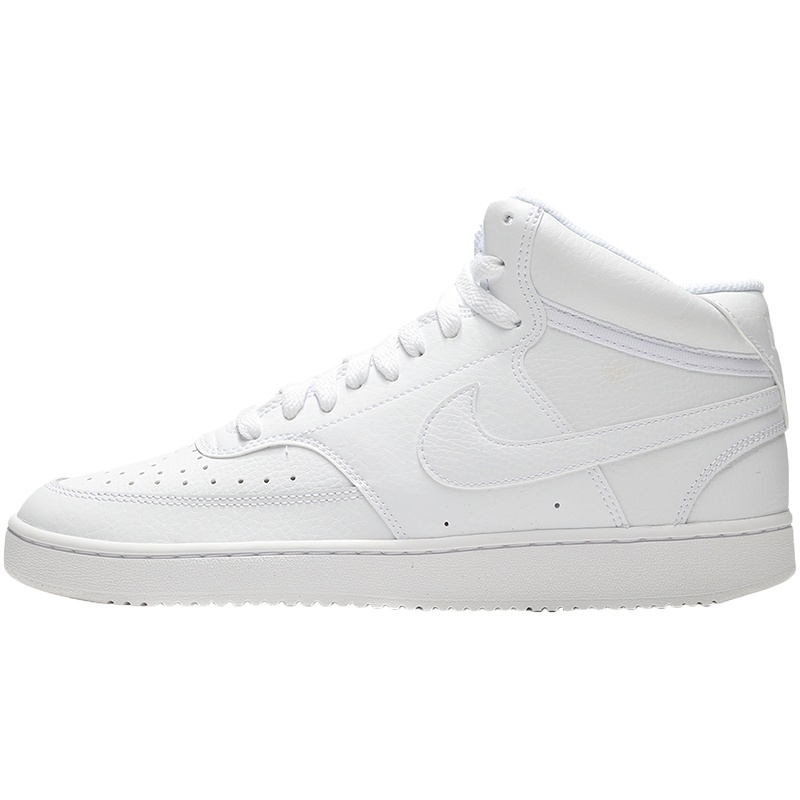 【自营】NIKE男鞋板鞋COURT高帮皮质经典系带休闲运动鞋CD5466-