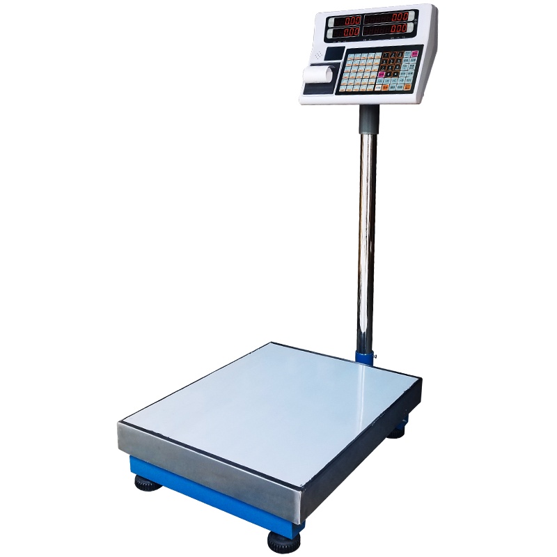 超市收银电子秤热敏打印票据电子称巴枪扫码电子收银秤WIFI物联网/以太网垃圾回收分类处理支持二次开发小程序