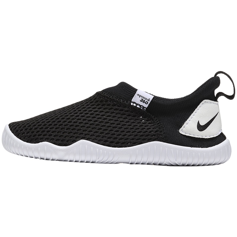 NIKE耐克男童休闲鞋网面舒适透气一脚蹬运动凉鞋943759 943759-003黑+黑+白 25码/适合脚长135mm