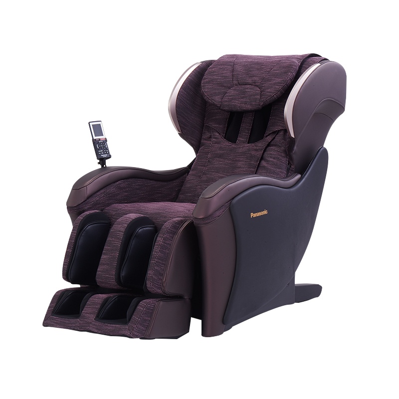 松下(Panasonic)按摩椅深灰紫色家用全自动按摩椅多功能智能颈椎电动老年腰肩颈揉捏按摩器沙发椅EP-MA04-V