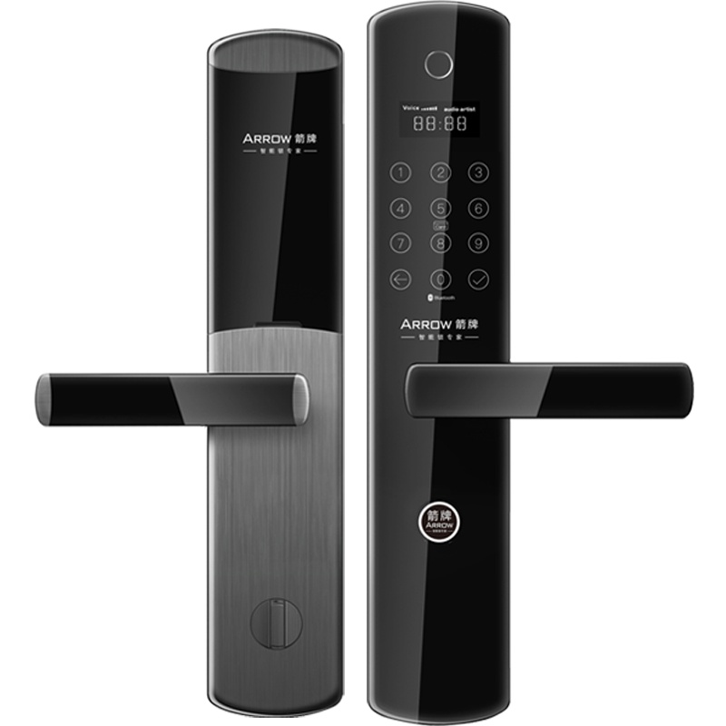 箭牌(ARROW)智能指纹全自动密码智能锁家用防盗门电子锁十大品牌A5