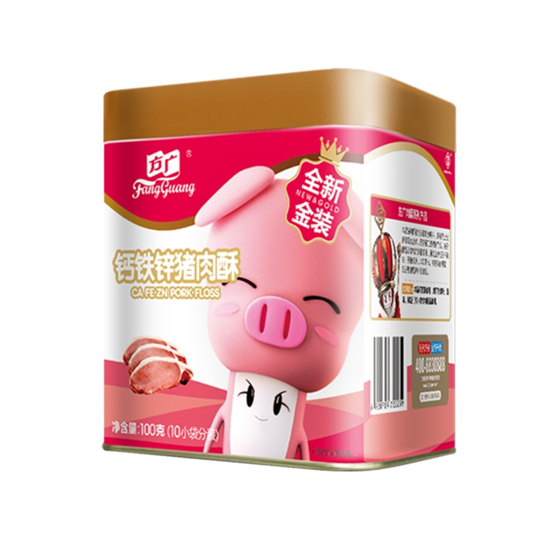 [有效期至21年9月]方广零食营养猪肉酥(原味)100g