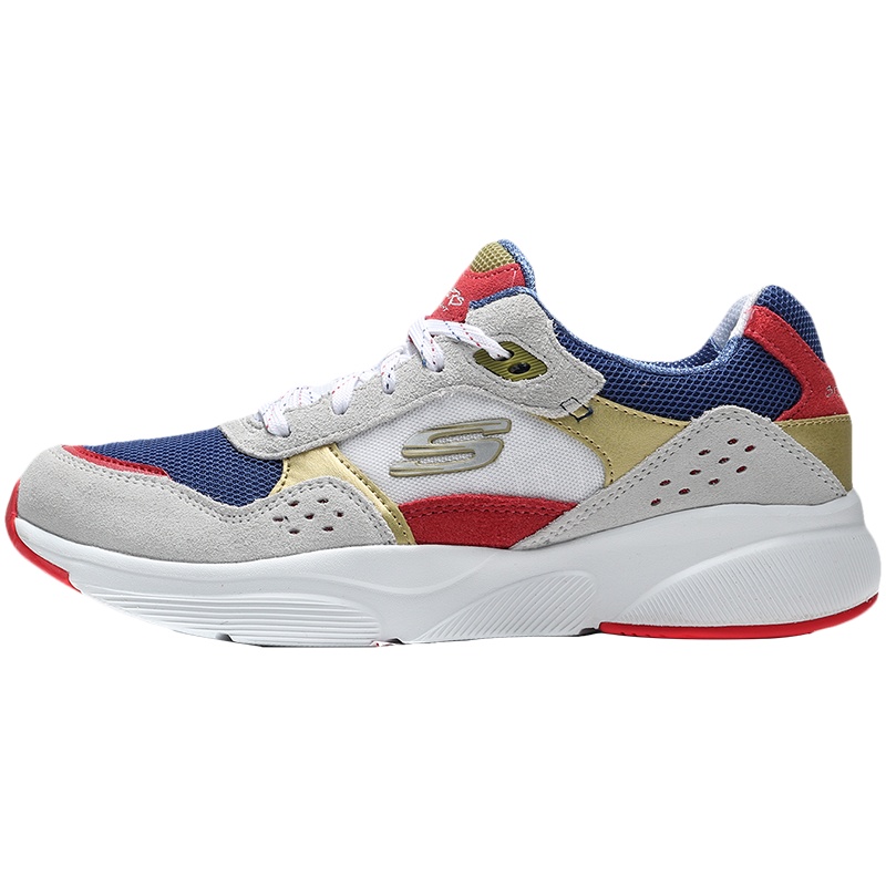 SKECHERS斯凯奇女鞋休闲鞋复古撞色拼接时尚运动鞋13020.