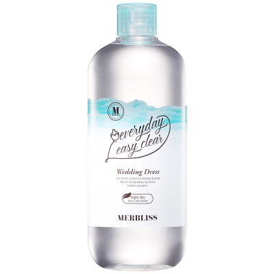 MERBLISS茉贝丽思婚纱卸妆水脸部温和深沉清洁卸妆水正品500ml/瓶