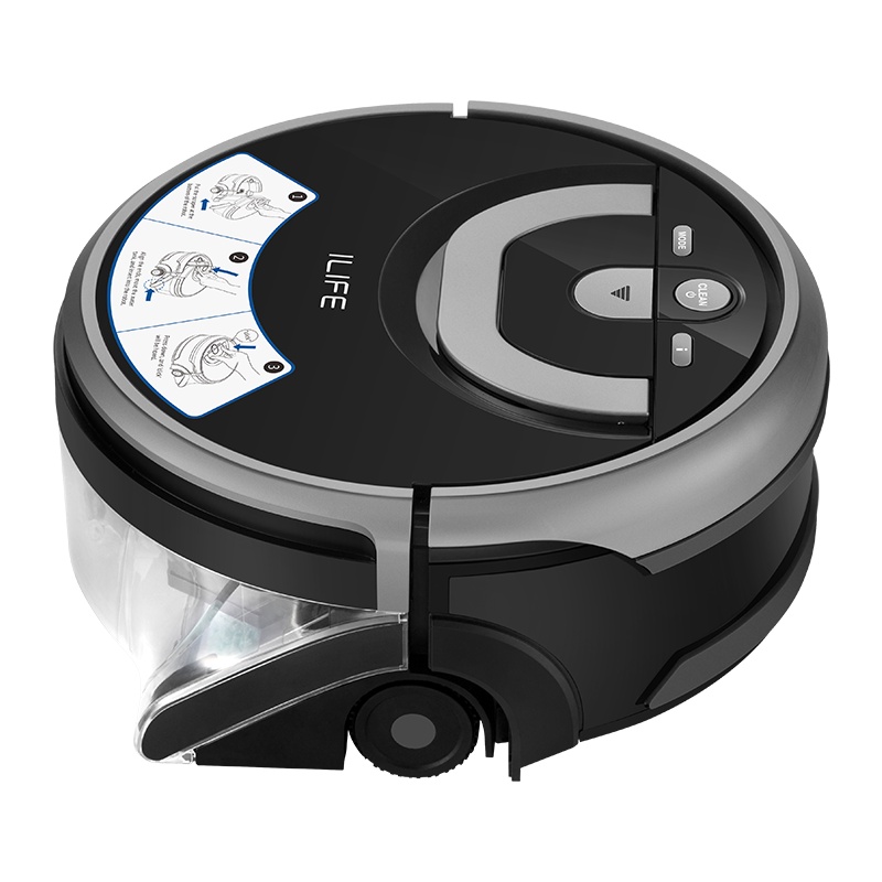ILIFE 洗地拖地机器人W400智能家用全自动懒人擦地机电动拖把