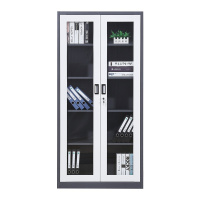创世人 套色加厚通玻文件柜铁皮柜档案柜资料柜文件柜其他金属办公柜收纳柜整理柜可定制