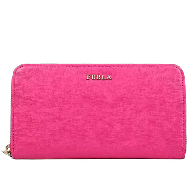 [直营]Furla 芙拉 粉色牛皮 钱包女士 777358