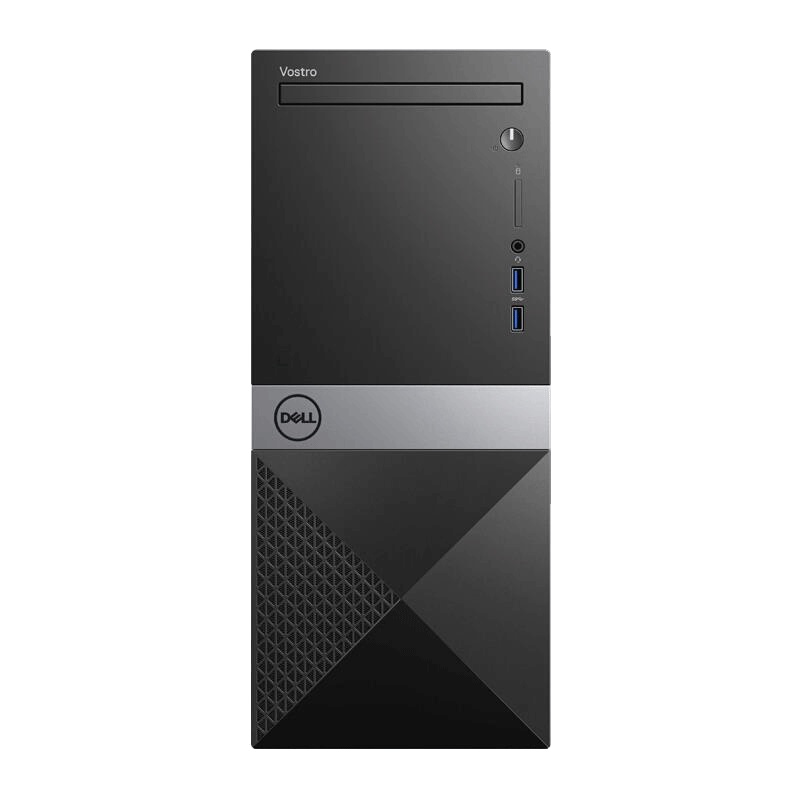 戴尔(Dell)Vostro3670-R39N9R采购办公娱乐电脑主机(八核i7-9700 8G 1TB+256G固态 GTX1050Ti/4G 三年上门 键鼠 WIFI 蓝牙)