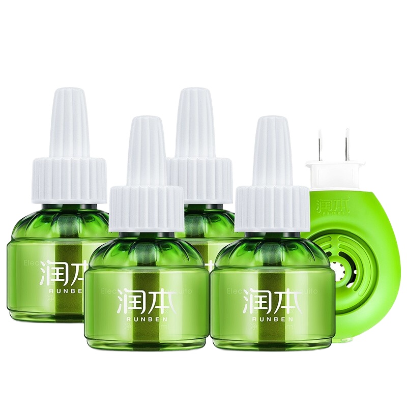 润本电热蚊香液 2+1家庭装