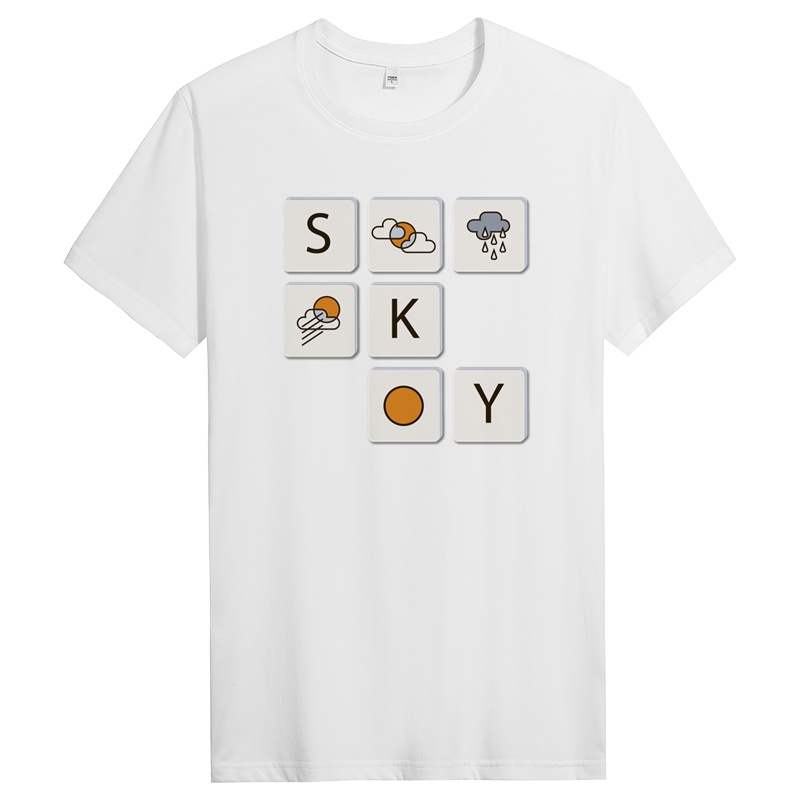 男士夏季圆领纯棉短袖t恤男生半袖体潮流时尚 DT10759