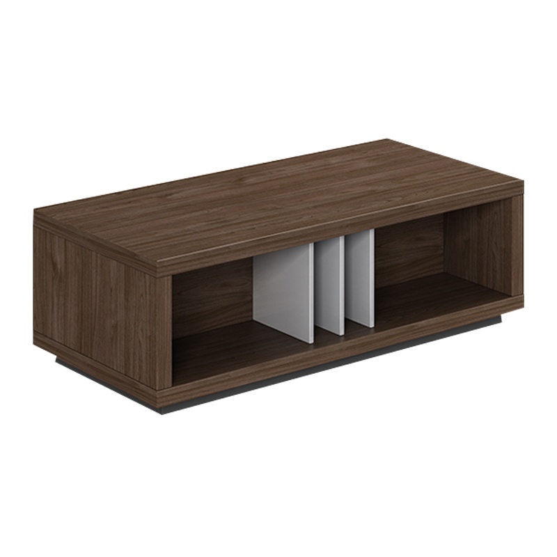 鑫金虎 办公室木质茶几商务会客区接待室小型简易沙发茶几边角几组合洽谈桌长茶几1.4米