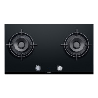 西门子(SIEMENS)嵌入式燃气灶具 烟灶联动 钢化玻璃 5.2KW大火力 天然气 ER8PR231MP