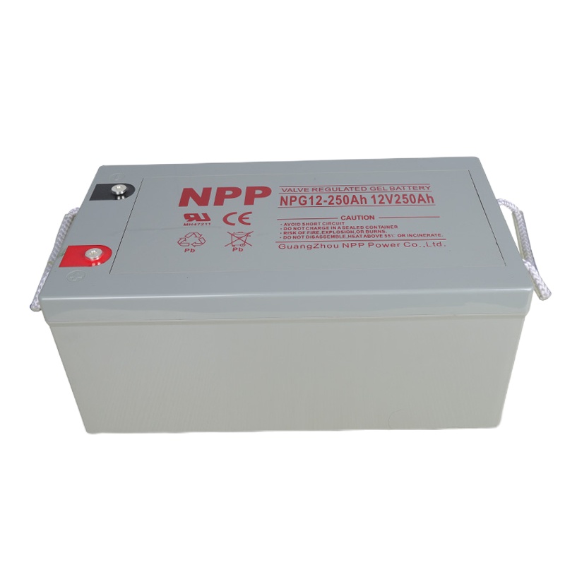 汤浅(YUASA) 耐普NPP蓄电池NPG12-250AH 12V250AH 太阳能免维护蓄电池