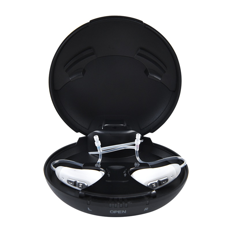 锦好助听器JH-D59老人专用耳聋耳背老年气导耳背式耳蜗式正品充电年轻人