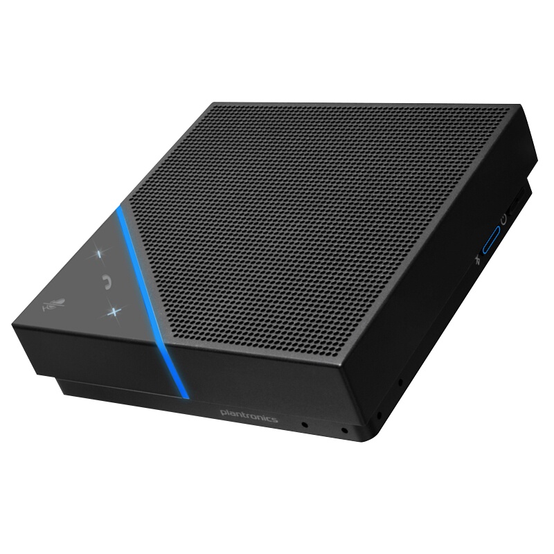 宝利通(Plantronics) 7200便携式全向麦克风/会议扬声器/蓝牙无线USB有线会议音响