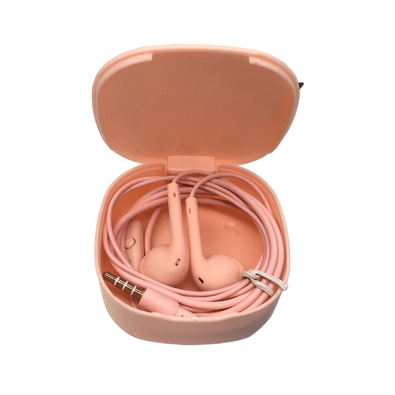 优束 高颜值圆孔通用耳机OPPO小米vivo苹果有线入耳式耳塞高音质耳机