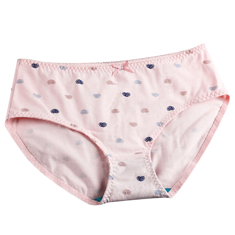 A&Bab内裤[3条装]弹力棉平脚中低腰女短裤y518