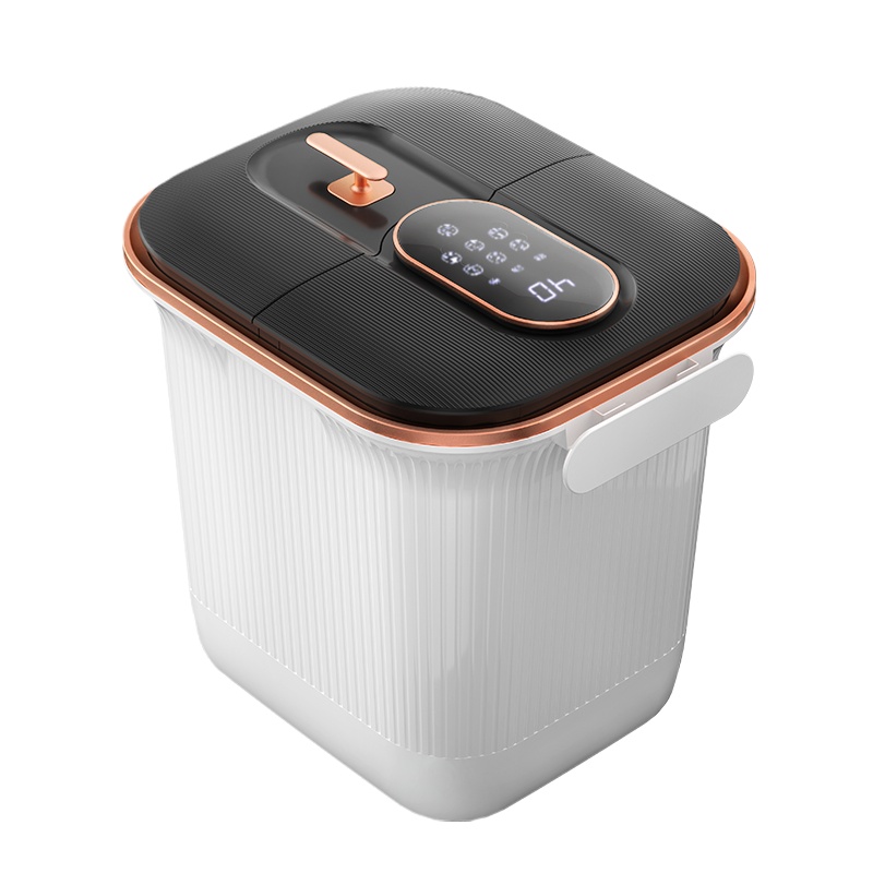 足浴盆全自动恒温加热足疗洗脚过小腿家用深桶电动按摩洗脚桶神器