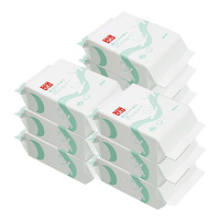 gb好孩子婴儿湿巾纸手口宝宝山羊奶便携湿纸巾便携36片*10包