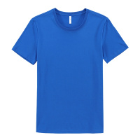 拓路者新款21支纯棉圆领短袖T恤衫时尚纯色空白打底衫男女同款休闲时尚短T恤 CMDX21Z