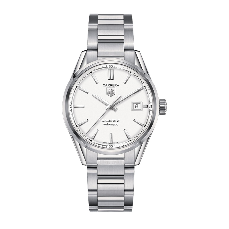 泰格豪雅(TAG Heuer)瑞士手表 卡莱拉系列自动机械男士手表WAR211B.BA0782