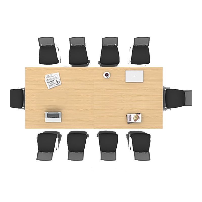 匡大 2.4米办公桌会议桌办公室洽谈桌培训桌KDHY015